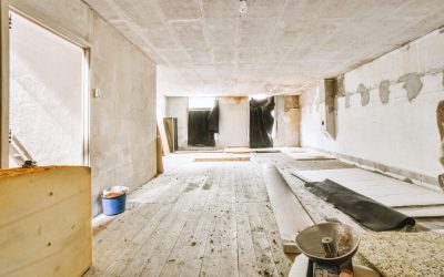 A cozy and spacious empty room in a luxury house